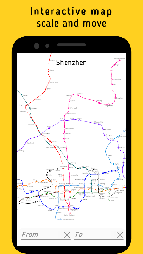 Shenzhen metro mapのおすすめ画像1