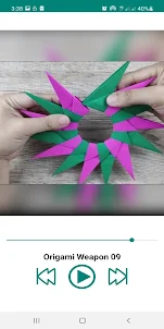 Weapons Paper Origami Easy