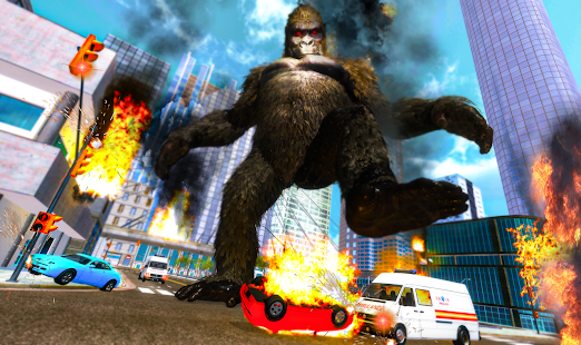 Monster Kaiju Godzilla vs Kong City Destruction 3D 1.1 screenshots 6