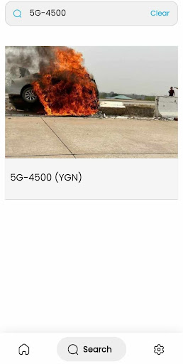 Car Crash List Screen 2