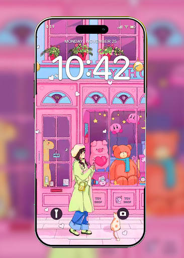 Pink Aesthetic Wallpaper Screenshot 1 - AppWisp.com