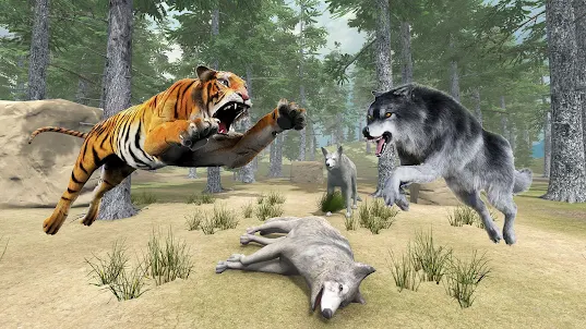 Wolf Games Animal Sim Games