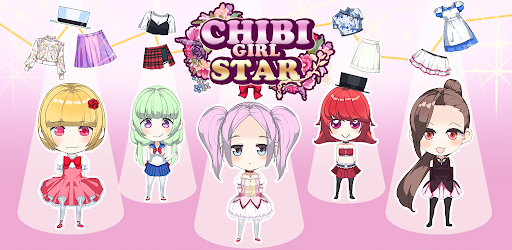 Chibi Girl Star : Dress up