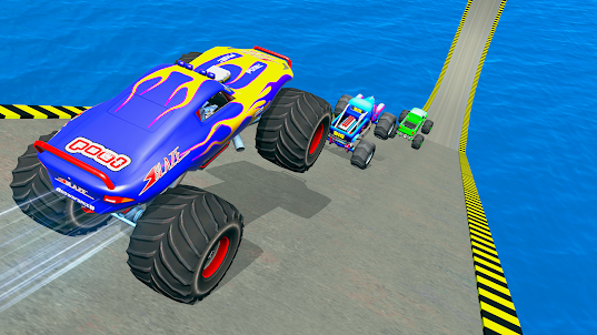 Monster Truck Car Stunt Game