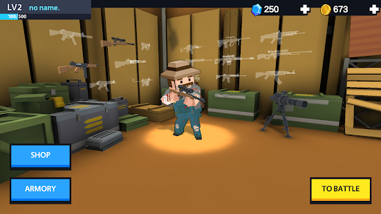 Battle Gun 3D - Pixel Shooter Screenshot