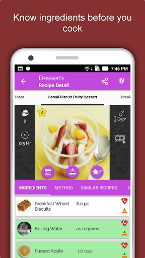 Screenshot of 1400+ Dessert Recipes Offline