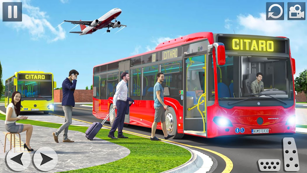 Passenger City Coach Bus Game banner