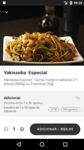 Yokan Sushi Delivery Screen 2