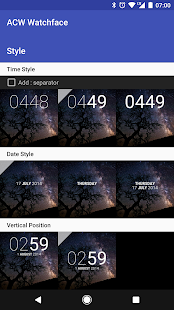 Скачать ACW Watchface Онлайн бесплатно на Андроид