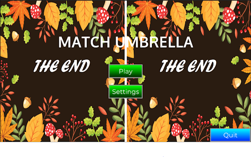 Android application MATCH UMBRELLA screenshort