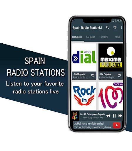 Radio Spain FM Screen 3