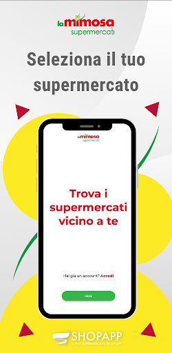 Android application La Mimosa - Spesa on line screenshort