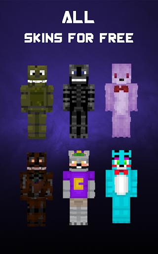 Animatronics Skins Screen 3