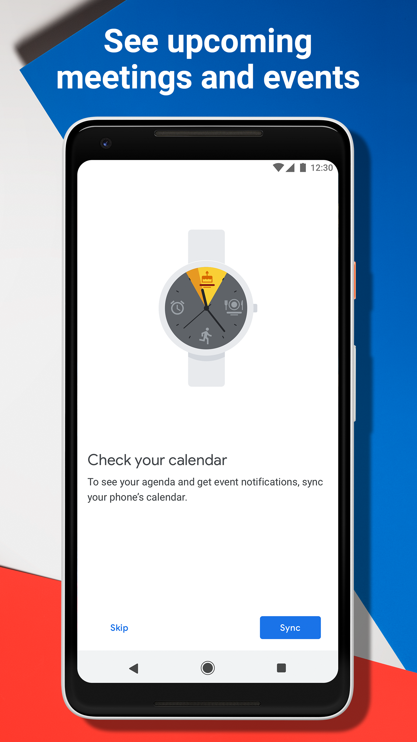 Android application Wear OS by Google Smartwatch screenshort