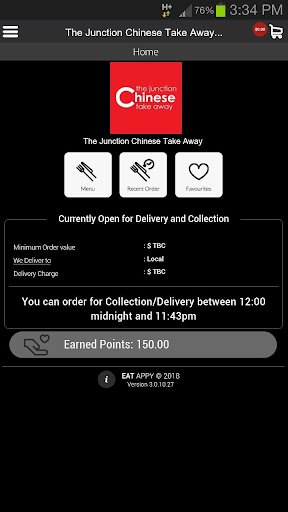 The Junction Chinese Take Away Screen 2