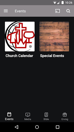 Android application First Alliance Church Franklin screenshort