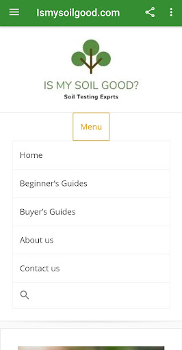Ismysoilgood.com -Soil Experts Screen 2