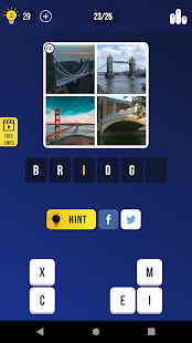 4 Pics 1 Word Quiz - 2022 Screenshot