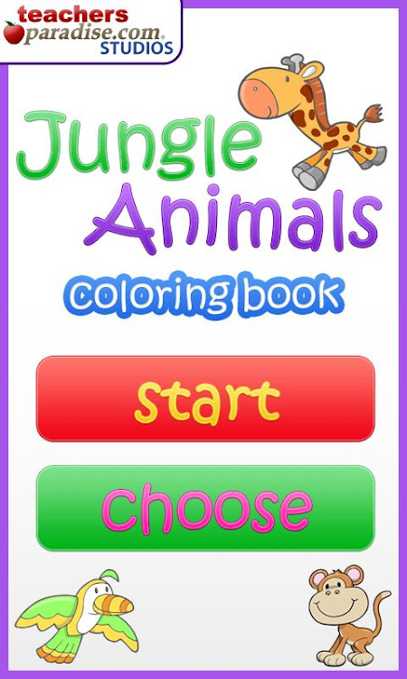 Jungle Animals Coloring Book - 9 - (Android)