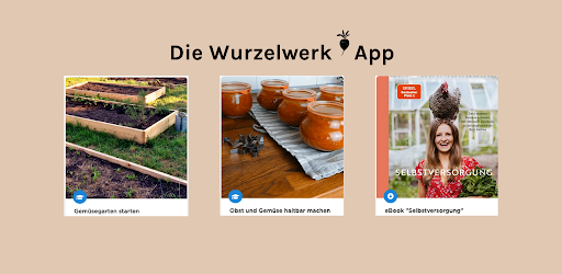 Android application Wurzelwerk screenshort