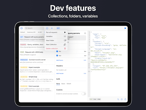Teste: API, Scripts & Terminal — Screenshot 9