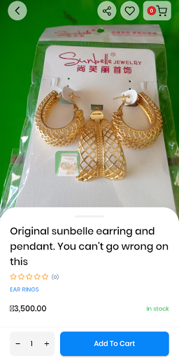 Glamour Jewelries Screen 2