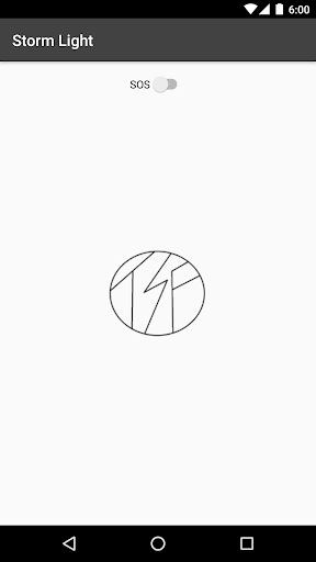 Android application Storm Light screenshort