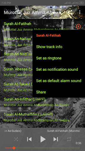 Murottal Juz Amma Abdurrahman As-Sudais