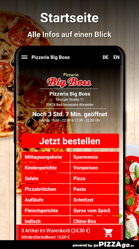 Pizzeria Big Boss Bad Neuenahr Screen 2