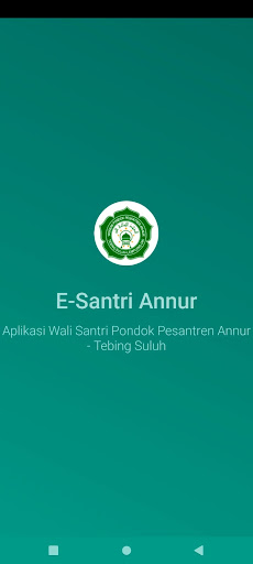 Android application E-Santri Annur - Tebing Suluh screenshort