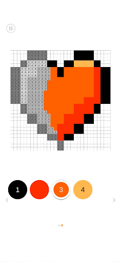 Android application Pixel Coloring screenshort