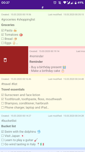 Citable - Free Notes & To-Do Screen 3