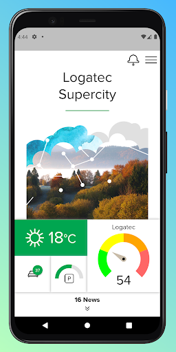 Android application Logatec Supercity screenshort
