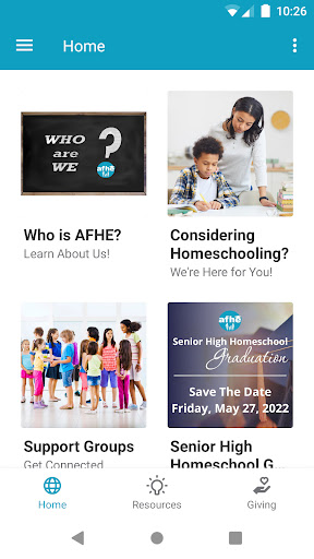 Android application Homeschool Arizona screenshort