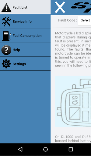 Android application Strom m8 screenshort