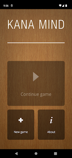 Android application Kana Mind screenshort