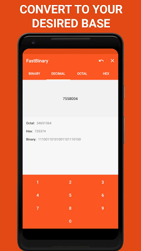 FastBinary - Base Converter