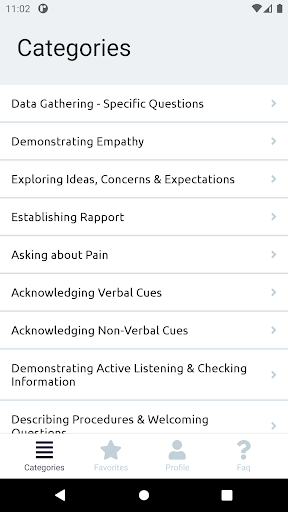 Android application Comms4Docs screenshort