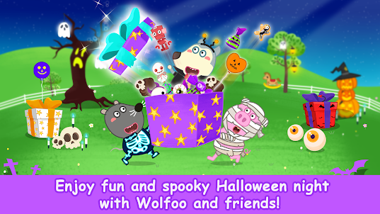 Wolfoo School Halloween Night