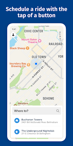 Android application WWU Starlight Shuttle screenshort