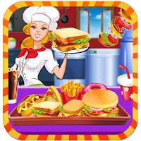 Fast Food Cooking Restaurant -