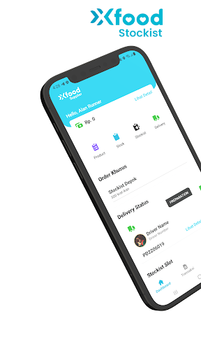 Android application XFood Stockist screenshort