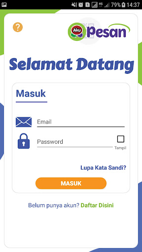 AKU PESAN Screen 2