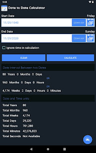 Date Calculator 3.0 APK screenshots 12
