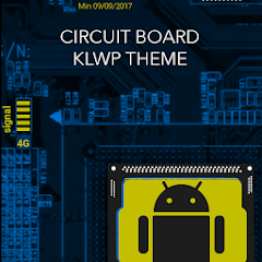 Circuit Board KLWP Theme MOD