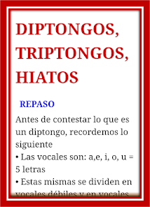 Captura 3 SÍLABA TÓNICA, SÍLABA ÁTONA... android