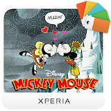 XPERIA™ Mickey Winter Theme icon