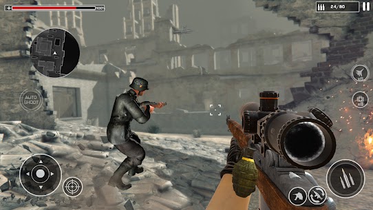 WW2 Sniper Shooting Guns Games 4