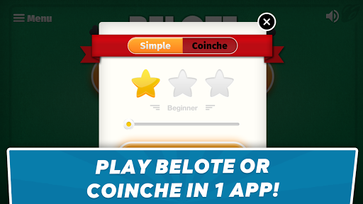 Belote Coinche - card game Screen 2