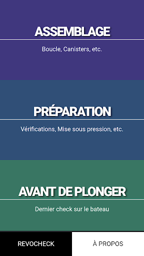 Android application rEvoCheck screenshort